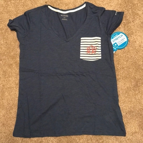 NWT Columbia PFG Monogram Tee - Picture 3 of 7